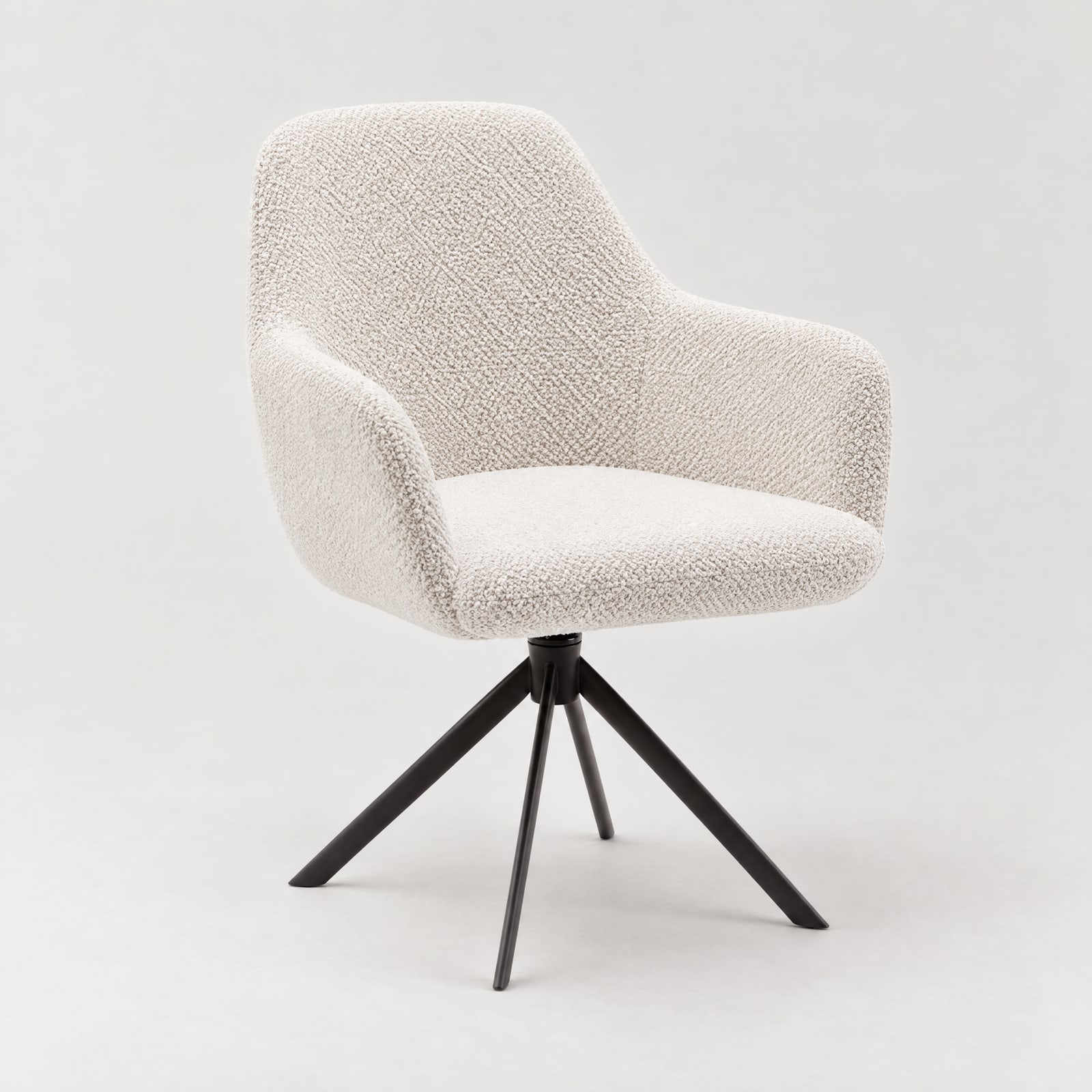 Eetkamerstoel Curve Swivel Alpine Champagne