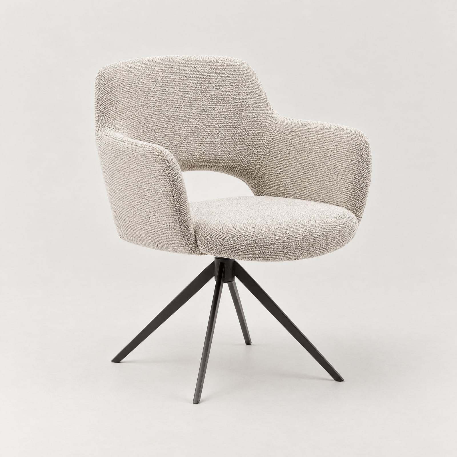 Eetkamerstoel Slide - Swivel Sneak Natural