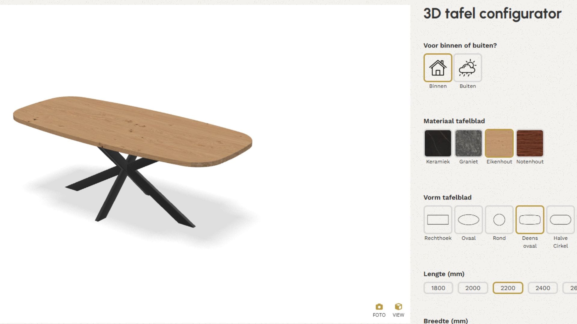 3d configurator tulmans meubelen