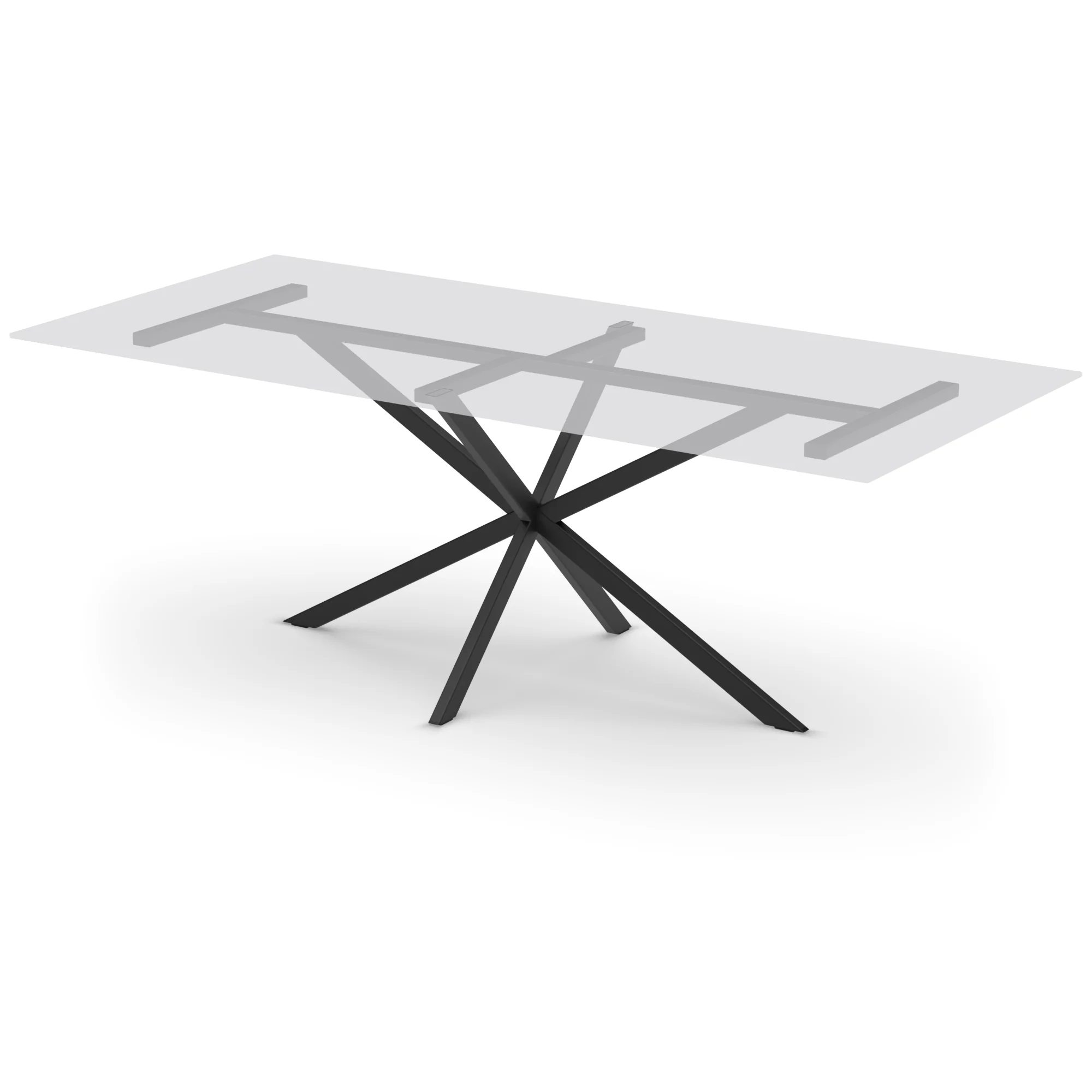Stahl-Tischgestell Riga 50x30 rechteckig