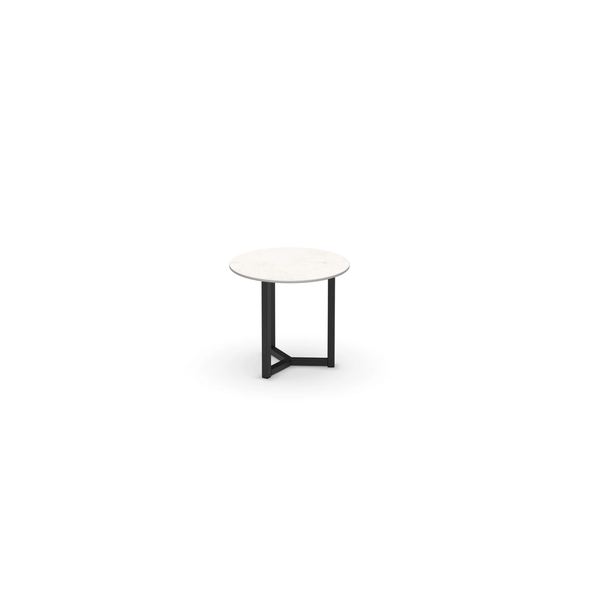 Ronde keramieken salontafel Oslo Greek White