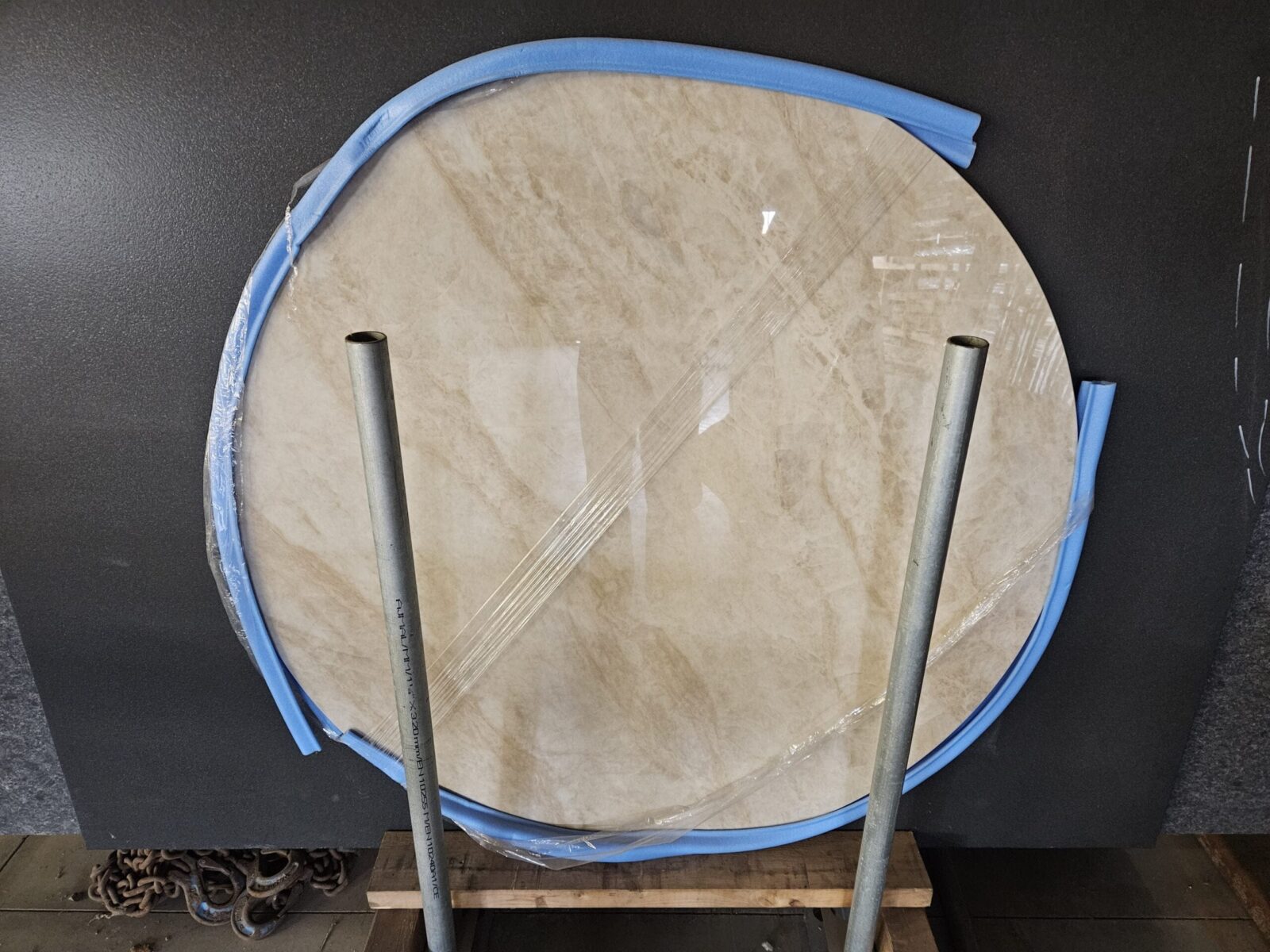 #1 Dekton Natura (gepolijst) Ovaal 1600 x 900 x 20 mm facet - Afbeelding 6