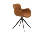 Eetkamerstoel Slidebull Swivel Bull Cognac