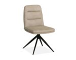 Eetkamerstoel Giza -Stof- sand (nog 2 showroommodellen op=op)