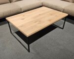 Eiken salontafel rechthoekig 1200x800x450mm