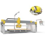 Overzicht OMC Titan 5 assige brugzaagmachine